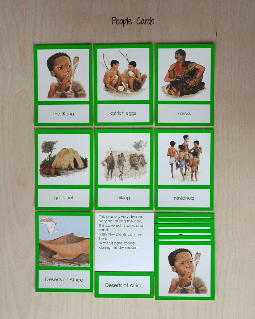 Africa Biome Cards-Primary-People