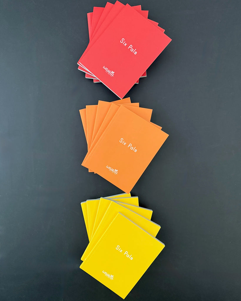 Six Pals-Red Orange Yellow