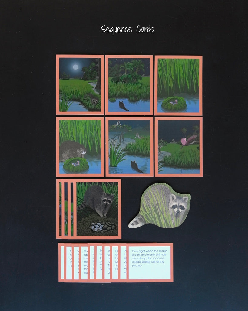 Everglades Habitat Mat-story cards