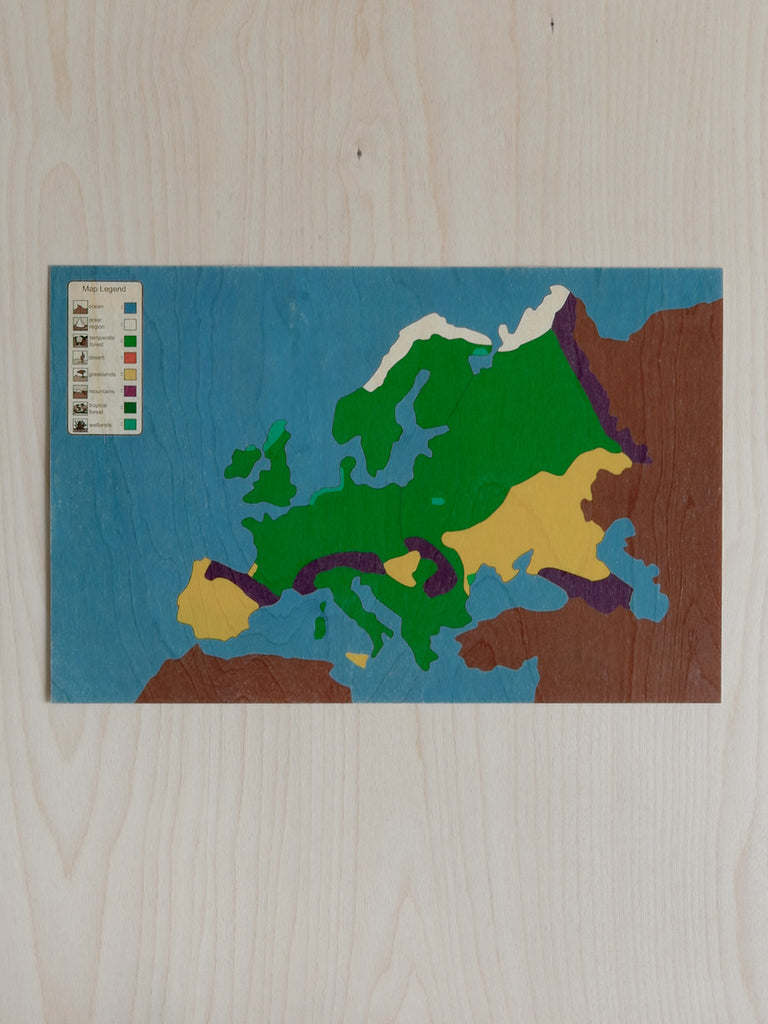Europe Biome Puzzle