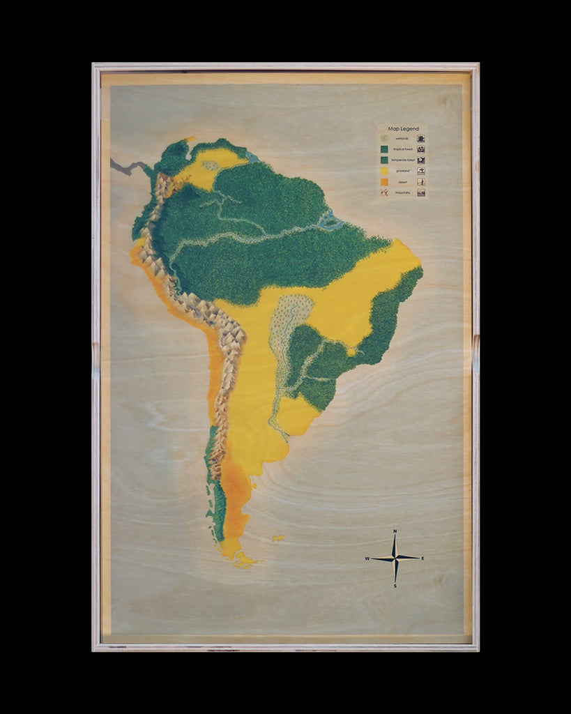 Continent Patterns Complete Set of Continent Stencils with Cabinet | wasecabiomes