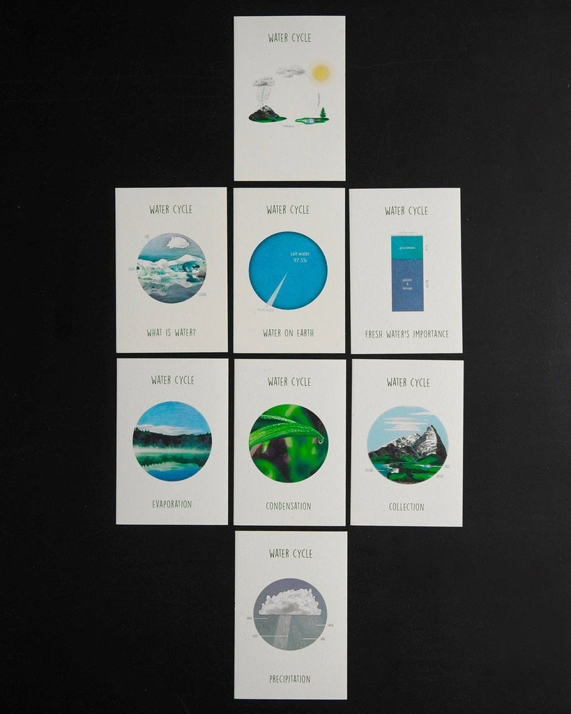 water cycle mat-cards
